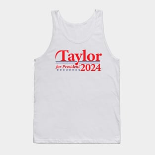 Taylor For President 2024 Tank Top